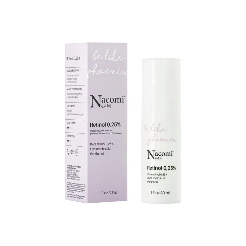 Nacomi Next LVL serum Retinol 0,25%, 30 ml