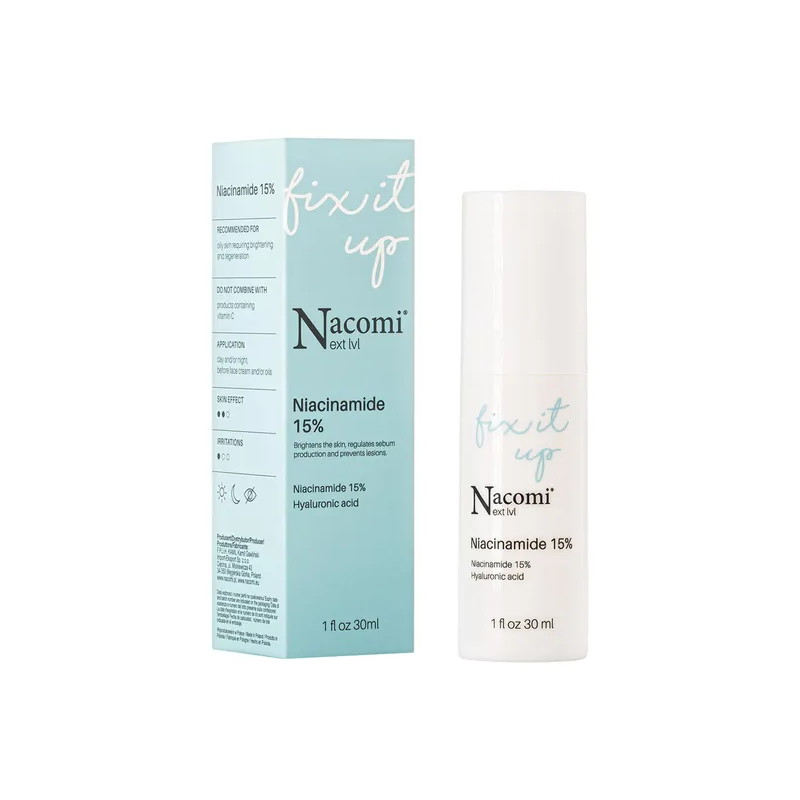 Nacomi Next LVL, serum Niacynamide 15%, 30 ml