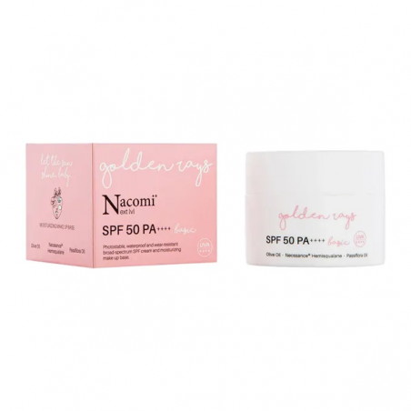 Nacomi Next LVL, krem do twarzy SPF 50 UV Basic, 50 ml