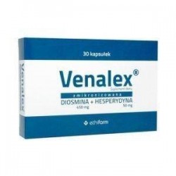 Venalex 500 mg, 30 kapsułek