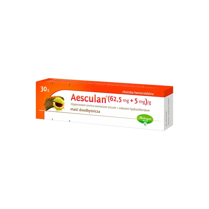 Aesculan, maść doodbytnicza, 30 g