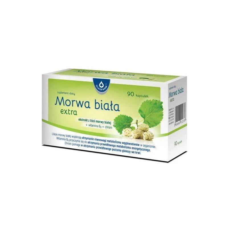 Morwa biała extra OLEOFARM ,90 kapsulek