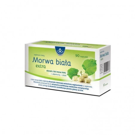 Morwa biała extra OLEOFARM ,90 kapsulek