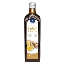 Oleofarm Sok z imbiru i cytryny z witaminą C, 490ml