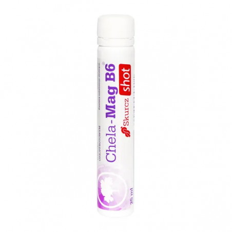 Olimp Chela-Mag B6 Skurcz Shot o smaku grejpfrutowym, płyn, 25 ml, ampułka, 1 sztuka