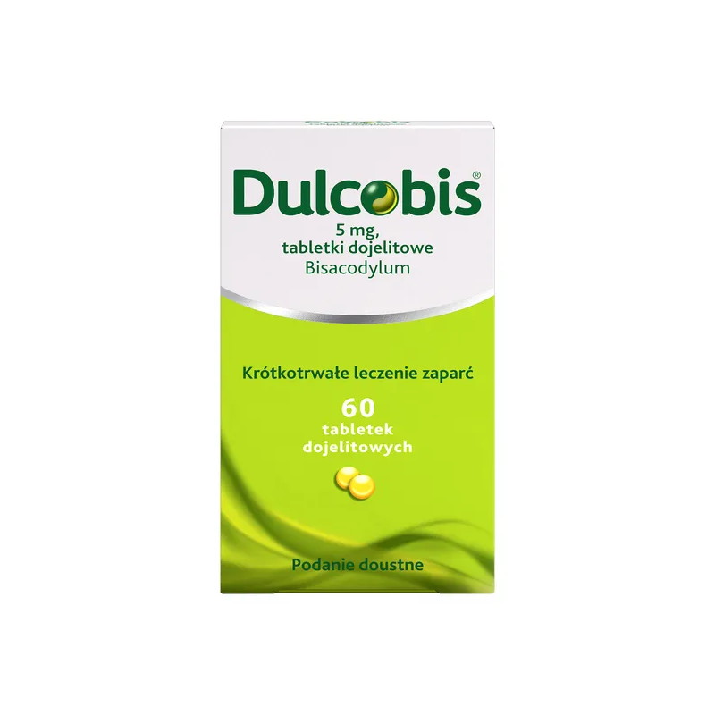 Dulcobis, 5 mg, tabletki dojelitowe, 60 sztuk