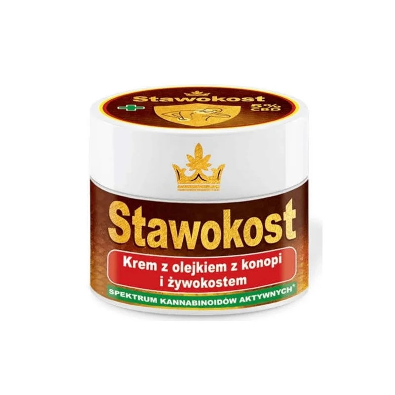 Stawokost krem z olejkiem z konopi i żywokostem ,150 ml
