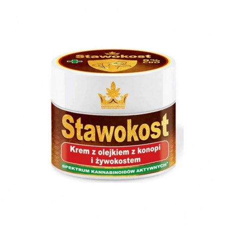 Stawokost krem z olejkiem z konopi i żywokostem ,150 ml