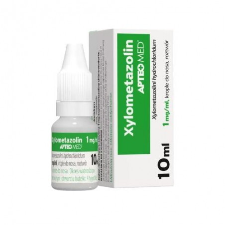 Xylometazolin Apteo Med 1mg/ml, 10 ml