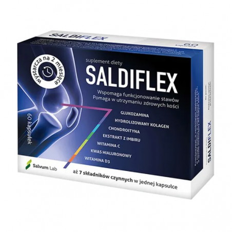 Saldiflex, kapsułki twarde, 60 sztuk