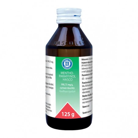 Mentho-Paraffinol płyn, 125 g (Hasco)