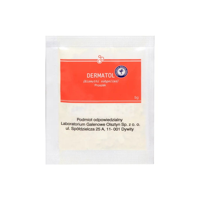 Dermatol, proszek, 5 g