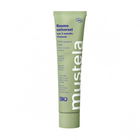 Mustela BIO, multifunkcyjny balsam z 3 ekstraktami z awokado, 75 ml
