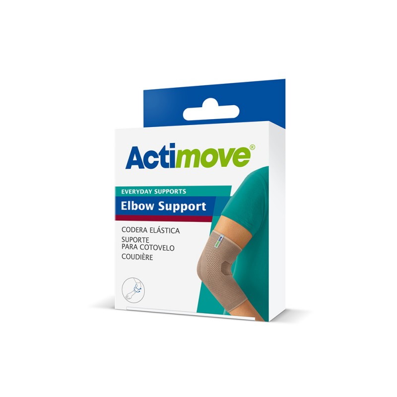 ACTIMOVE ELBOW SUPPORT Opaska na łokieć beżowa rozmiar L, 1 sztuka