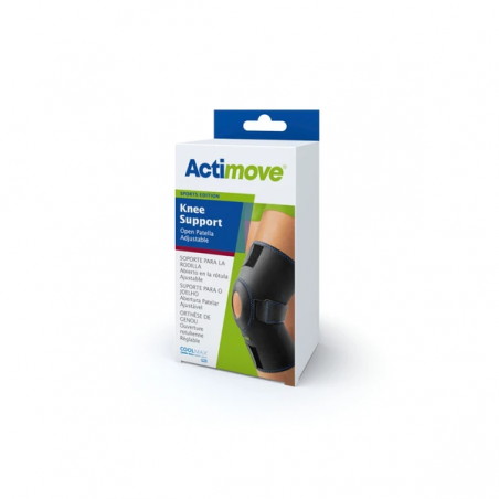 Actimove Sports Edition Knee Support Open Patella orteza stawu kolanowego z odsłoniętą rzepką uniwersalna, 1 sztuka