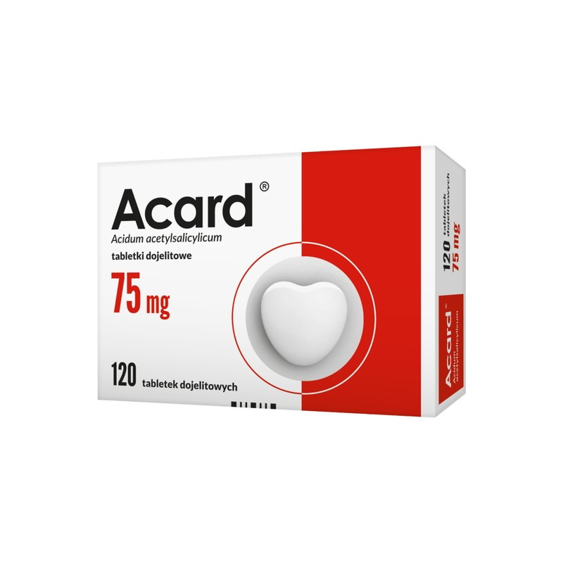 Acard 0,075 g, 120 sztuk, tabletki