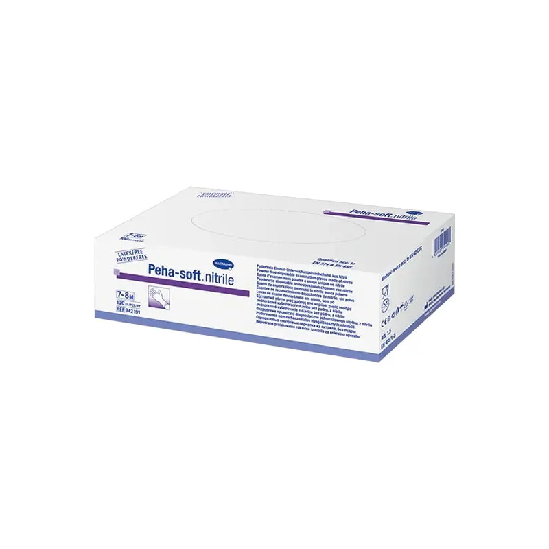 Hartmann Peha-Soft Nitrile White rękawice, rozmiar XS, 200 sztuk