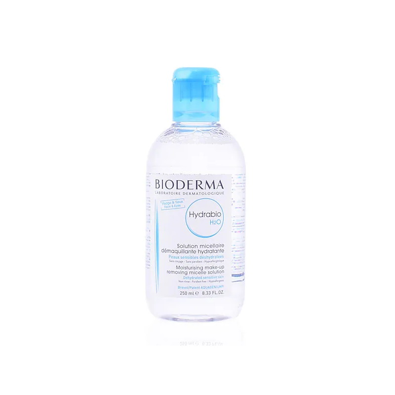 Bioderma Hydrabio H2O, nawilżający płyn micelarny do demakijażu, skóra odwodniona, 250 ml