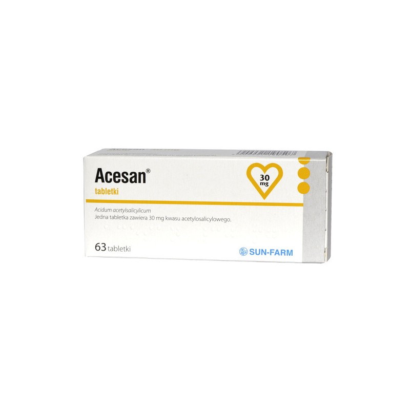 Acesan 30 mg, 63 sztuki, tabletki
