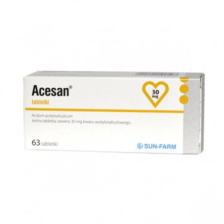 Acesan 30 mg, 63 sztuki, tabletki