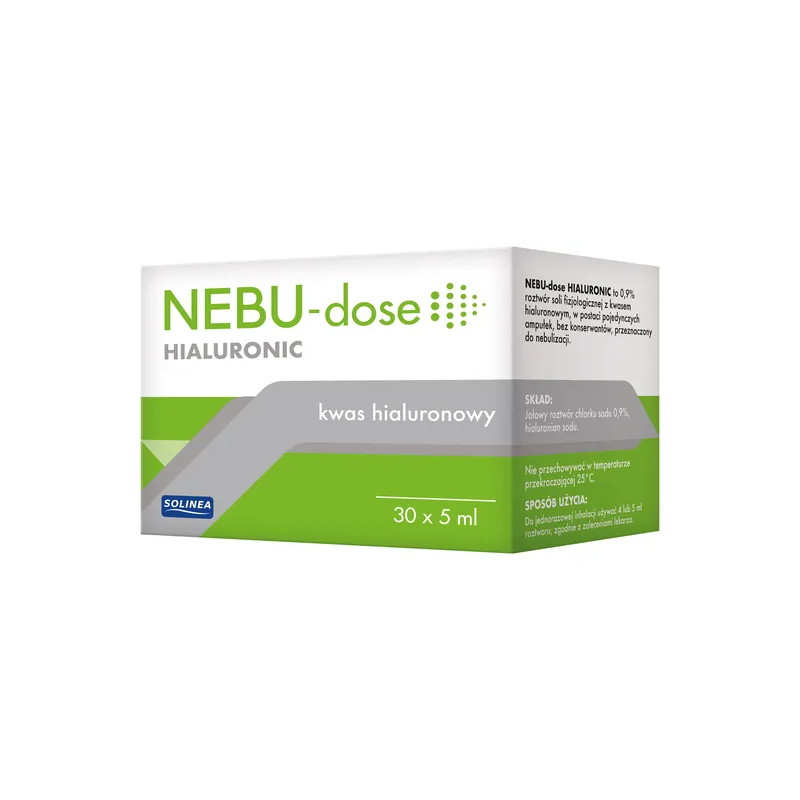 Nebu-Dose Hialuronic, roztwór do inhalacji, 30 ampułek