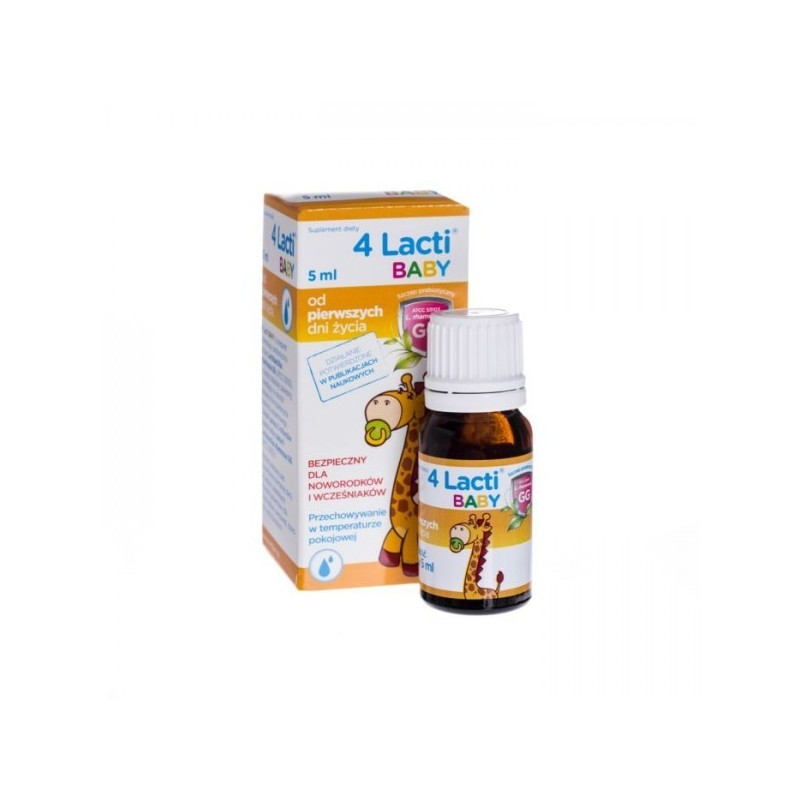 4 Lacti Baby krople, 5 ml