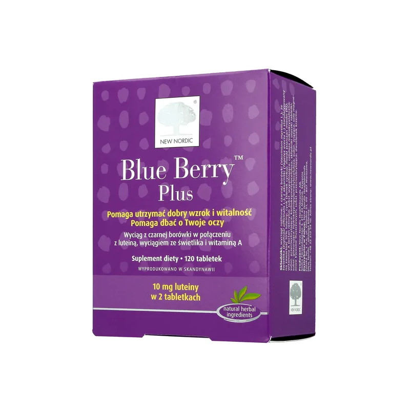 Blue Berry Plus, tabletki, 120 sztuk