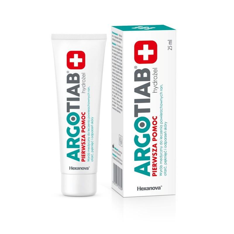 Argotiab Pierwsza pomoc hydrożel żel, 25ml