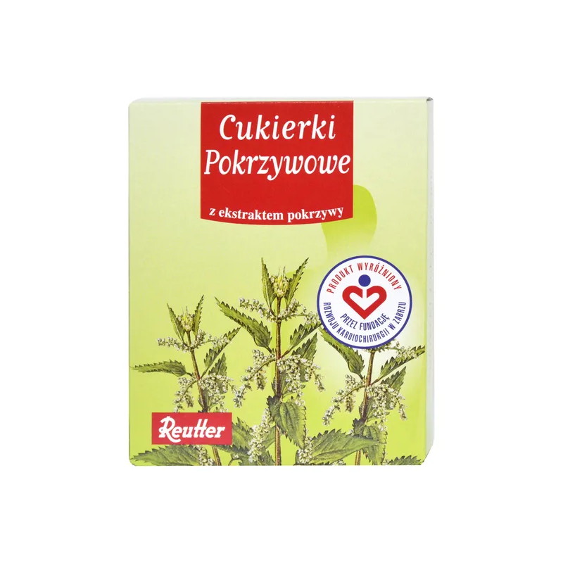 Cukierki Reutter Pokrzywowe, 50 g