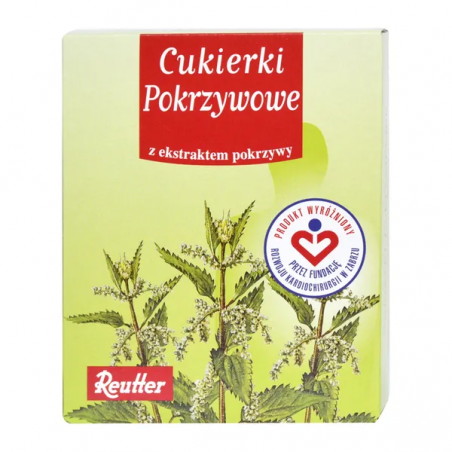 Cukierki Reutter Pokrzywowe, 50 g