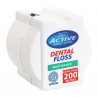 Active, nić dentystyczna, miętowa woskowana, 200 m