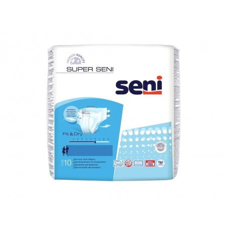 Pieluchomajtki SUPER SENI AIR small ,10 sztuk