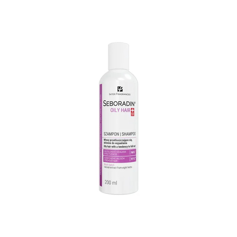 Seboradin Seboradin Niger Oily Hair, włosy przetłuszczające się i skłonne do wypadania, 200 ml