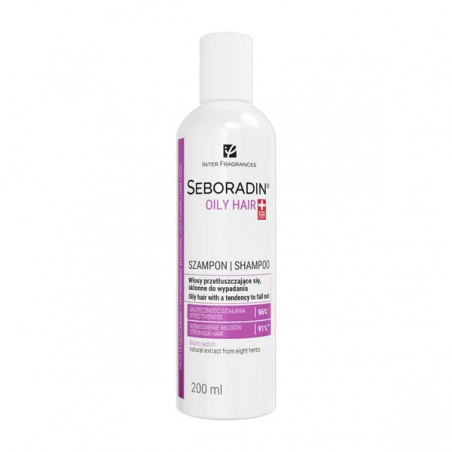 Seboradin Seboradin Niger Oily Hair, włosy przetłuszczające się i skłonne do wypadania, 200 ml