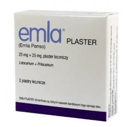 EMLA PLASTER 25 mg + 25 mg,...