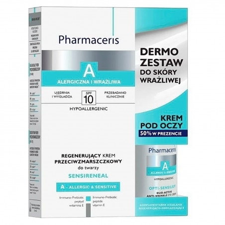 Zestaw Pharmaceris A, krem do twarzy, 30 ml + krem pod oczy, 15 ml