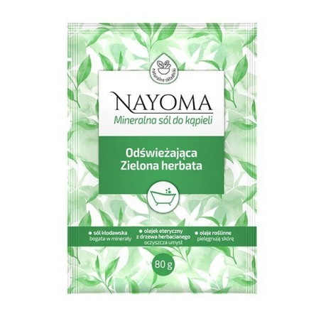Nayoma sól do kąpieli Zielona Herbata ,80 g
