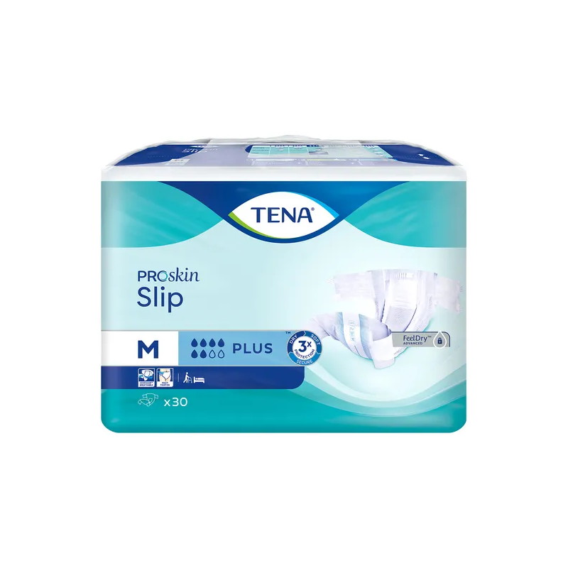 TENA Slip ProSkin Pus, pieluchomajtki, rozmiar M, 30 sztuk