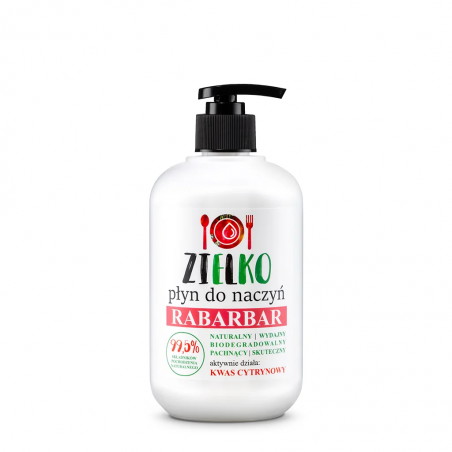 ZIELKO Płyn do mycia naczyń RABARBAR, 500ml