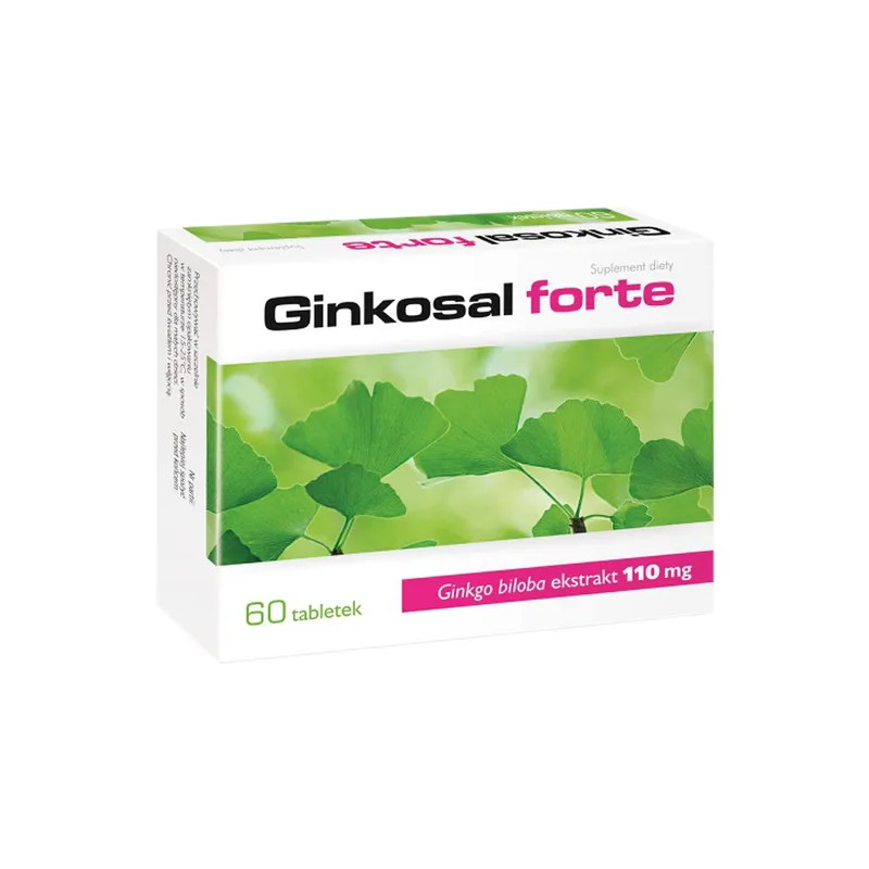 Ginkosal Forte, tabletki powlekane, 60 sztuk