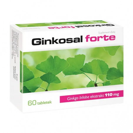 Ginkosal Forte, tabletki powlekane, 60 sztuk