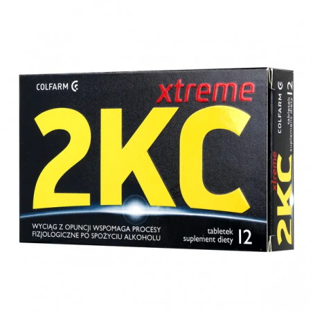 2KC Xtreme, tabletki powlekane, 12 sztuk