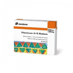 Vitaminum A+E Medana, 2500...