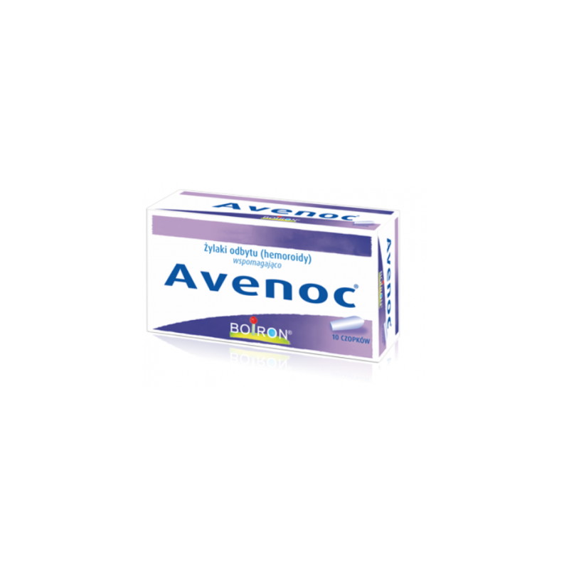 Avenoc czopki doodbytnicze, 10 czopków