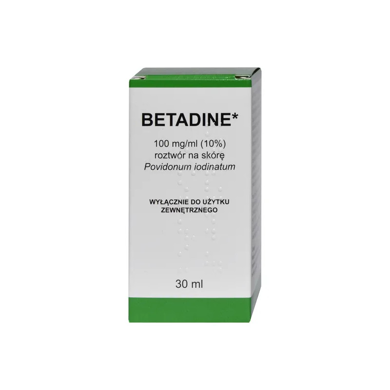 Betadine 100 mg/ml, roztwór na skórę, 30 ml (import równoległy Pharmapoint)