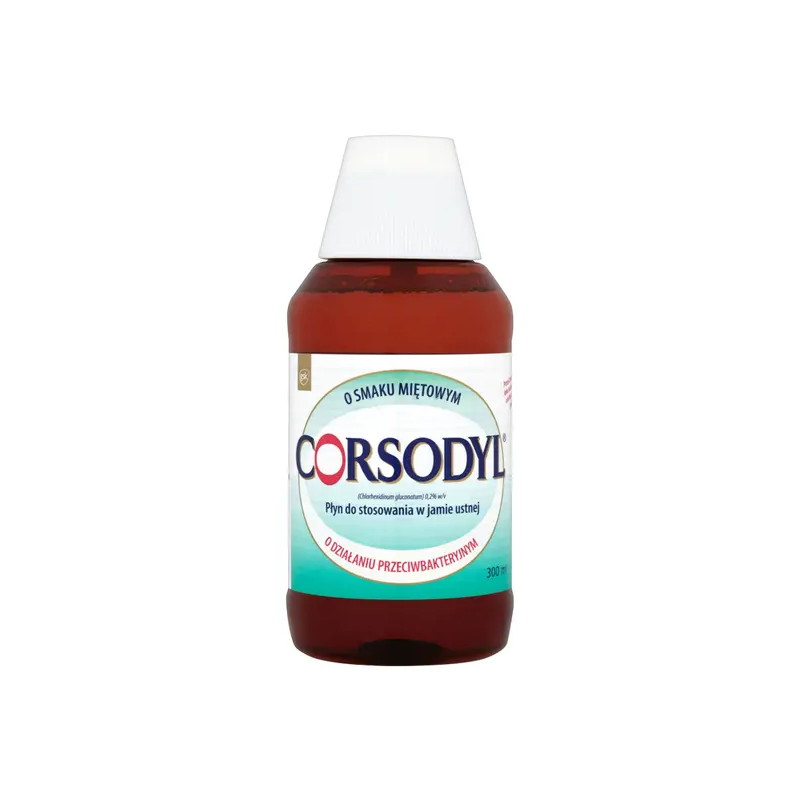 Corsodyl 0,2% płyn, 300 ml