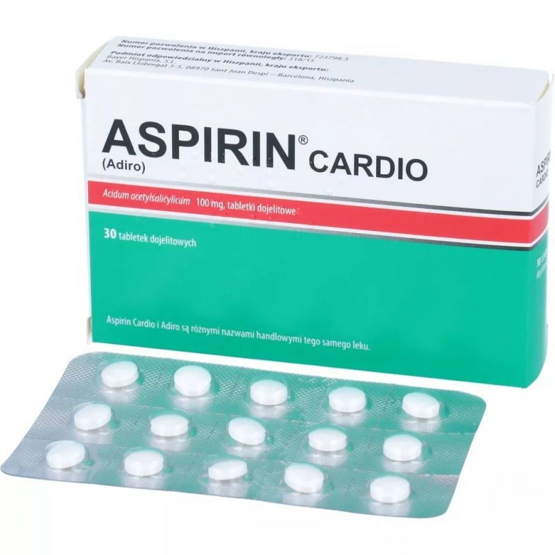 Aspirin Cardio 0,1g 30tabl(PHARMAVITAE)