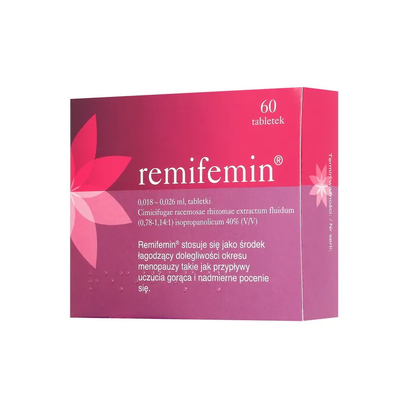 Remifemin, tabletki, 60 sztuk
