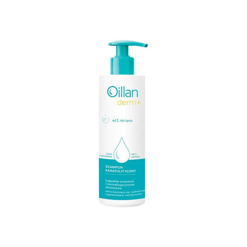 Oillan Derm+, szampon keratolityczny, 180 ml