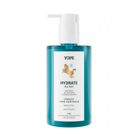 YOPE Bounce Hydrate my hair Odżywka do włosów z humektantami 99%, 300ml